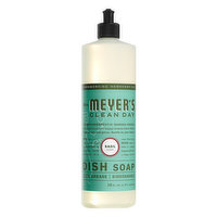Mrs Meyers Dish Soap, Basil Scent - 16 Ounce 