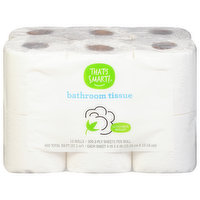 That's Smart! Bathroom Tissue, Double Rolls, 2-Ply - 12 Each 