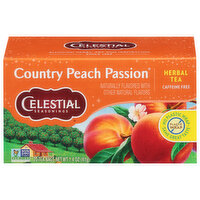 Celestial Seasonings Herbal Tea, Caffeine Free, Country Peach Passion