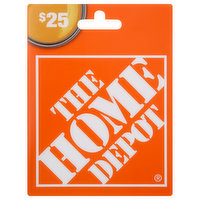 The Home Depot Gift Card, The Home Depot, $25 - 1 Each 