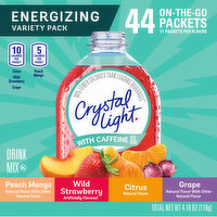 Crystal Light Drink Mix, Energizing Variety Pack - 44 Each 