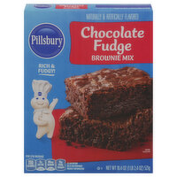 Pillsbury Brownie Mix, Chocolate Fudge - 18.4 Ounce 