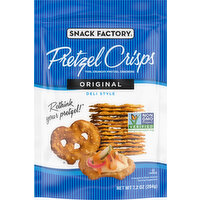 Snack Factory Pretzel Crackers, Original, Deli Style