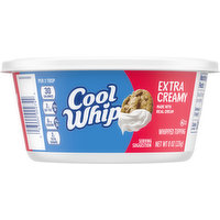 Cool Whip Whipped Cream, Extra Creamy - 8 Ounce 