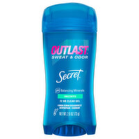 Secret Antiperspirant, Unscented, Stereotypes, Clear Gel