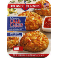 Dockside Classics Crab Cakes, Premium - 12 Ounce 