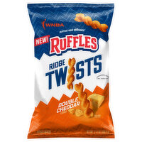 Ruffles Potato Snacks, Double Cheddar Flavored