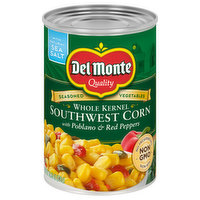 Del Monte Southwest Corn, Whole Kernel - 15.25 Ounce 