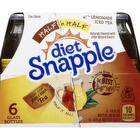 Snapple Half 'n Half, Lemonade Iced Tea, Diet - 6 Each 