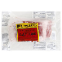 BEAR CREEK Pork, Salted, Cured - 12 Ounce 