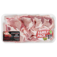 Hormel Pork Chop, Rib, Family Pack - 2.73 Pound 