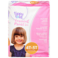 Tippy Toes Training Pants for Girls, 4T-5T (38+ lb) - 18 Each 