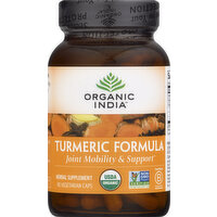 Organic India Turmeric Formula, Vegetarian Caps - 90 Each 