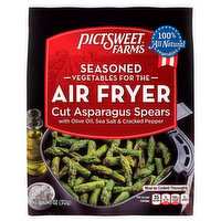 Pictsweet Farms Asparagus Spears, Cut, Air Fryer, Seasoned - 11 Ounce 