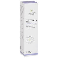 Sagely Naturals CBD Cream, Tranquility, 50 mg