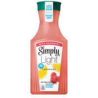 Simply Simply Light Lemonade With Raspberry Fruit Juice, Non-Gmo, 52 fl oz - 52 Fluid ounce 