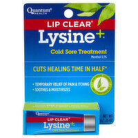 Lip Clear Cold Sore Treatment, Menthol 0.1% - 0.25 Ounce 