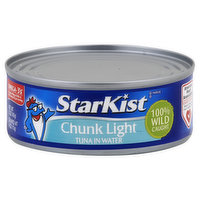 StarKist Tuna, in Water, Chunk Light - 5 Ounce 