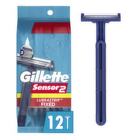 Gillette Razors, Fixed, Disposable - 12 Each 