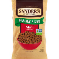 Snyder's of Hanover Pretzels, Mini, Family Size