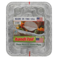 Handi-Foil Roaster/Baker Pans - 3 Each 