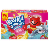 Kool-Aid Juice Drink, Sharkleberry Fin, Strawberry Orange Punch - 10 Each