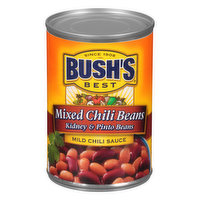 Bushs Best Mixed Chili Beans Kidney & Pinto Beans in Mild Chili Sauce - 15.5 Ounce 