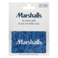 Marshalls Gift Card, Marshalls, $25-$500