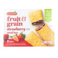 Brookshire's Fruit & Grain Strawberry Cereal Bars 8ct - 10.4 Ounce 