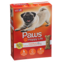 Paws Happy Life Medium Dog Biscuits For All Dogs Under 50 Lbs