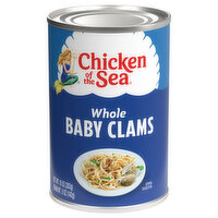 Chicken of the Sea Baby Clams, Whole - 10 Ounce 