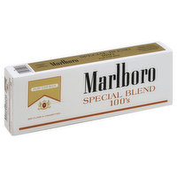 Marlboro Cigarettes, Special Blend, 100's, Flip-Top Box