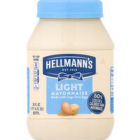 Hellmann's Mayonnaise, Light - 30 Ounce 