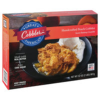 Great American Cobbler Cobbler, Handcrafted, Peach - 32 Ounce