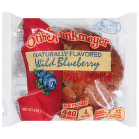 Otis Spunkmeyer Muffin, Wild Blueberry - 4 Ounce 