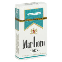 Marlboro Cigarettes, Menthol, Gold Pack, 100's - 20 Each 