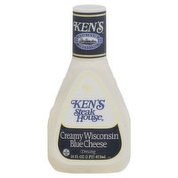 Ken's Dressing, Creamy Wisconsin Blue Cheese - 16 Fluid ounce 