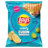 Lay's Potato Chips, Cuban Sandwich, Wavy