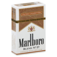 Marlboro Cigarettes, Filter, Blend No. 27, Flip-Top Box - 20 Each 