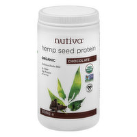 Nutiva Hemp Seed Protein, Chocolate, Organic - 16 Ounce 