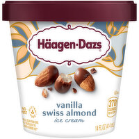 Haagen Dazs Vanilla Swiss Almond Ice Cream