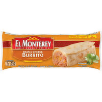 El Monterey Bean & Cheese Burrito, Single Serve - 4 Ounce 