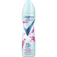 Degree Antiperspirant Deodorant, White Flower & Lychee, 72H Body Heat, Dry Spray