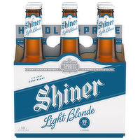 Shiner Light Blonde Beer - 72 Fluid ounce 