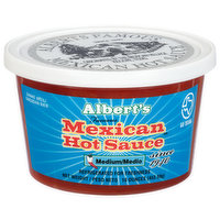 Albert's Hot Sauce, Mexican, Medium - 16 Ounce 