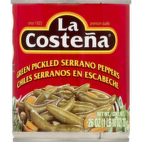 La Costena Serrano Peppers, Green Pickled