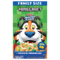 Frosted Flakes Cereal, Minecraft, Family Size - 16.8 Ounce 