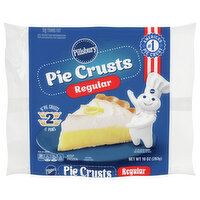 Pillsbury Pie Crusts, Regular - 10 Ounce 