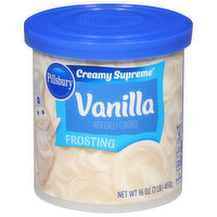 Pillsbury Frosting, Vanilla - 16 Ounce 