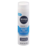 Nivea Men Shave Gel, Sensitive Cool - 7 Ounce 